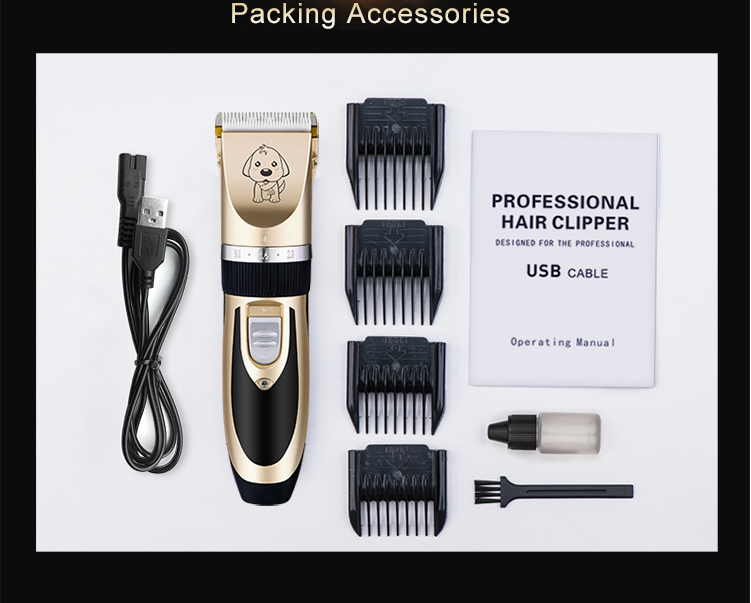 Cortadora de mascotas inalámbrica USB A60