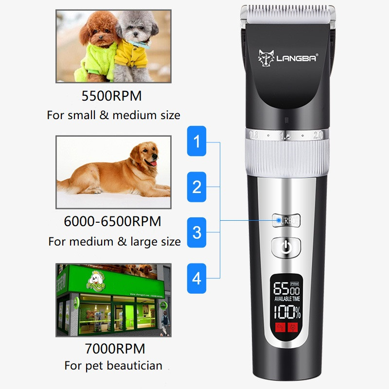 Cortapelos para mascotas USB C67