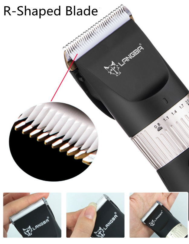 Cortapelos para mascotas con cable A72