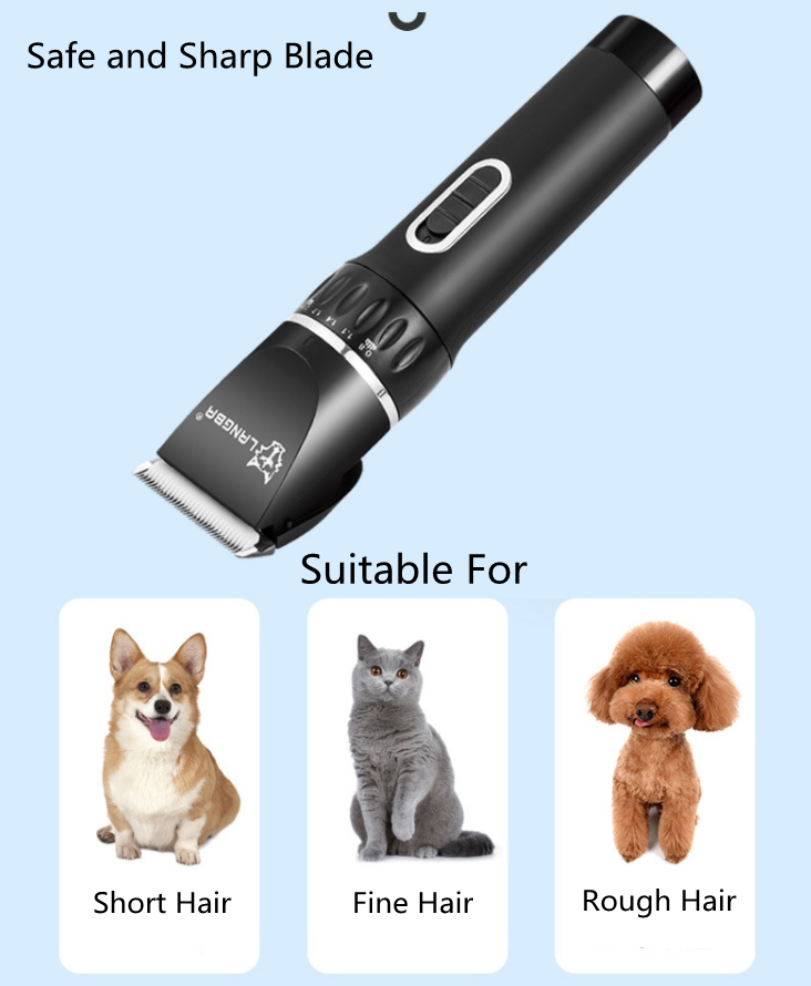 Cortapelos inalámbrico para mascotas P45