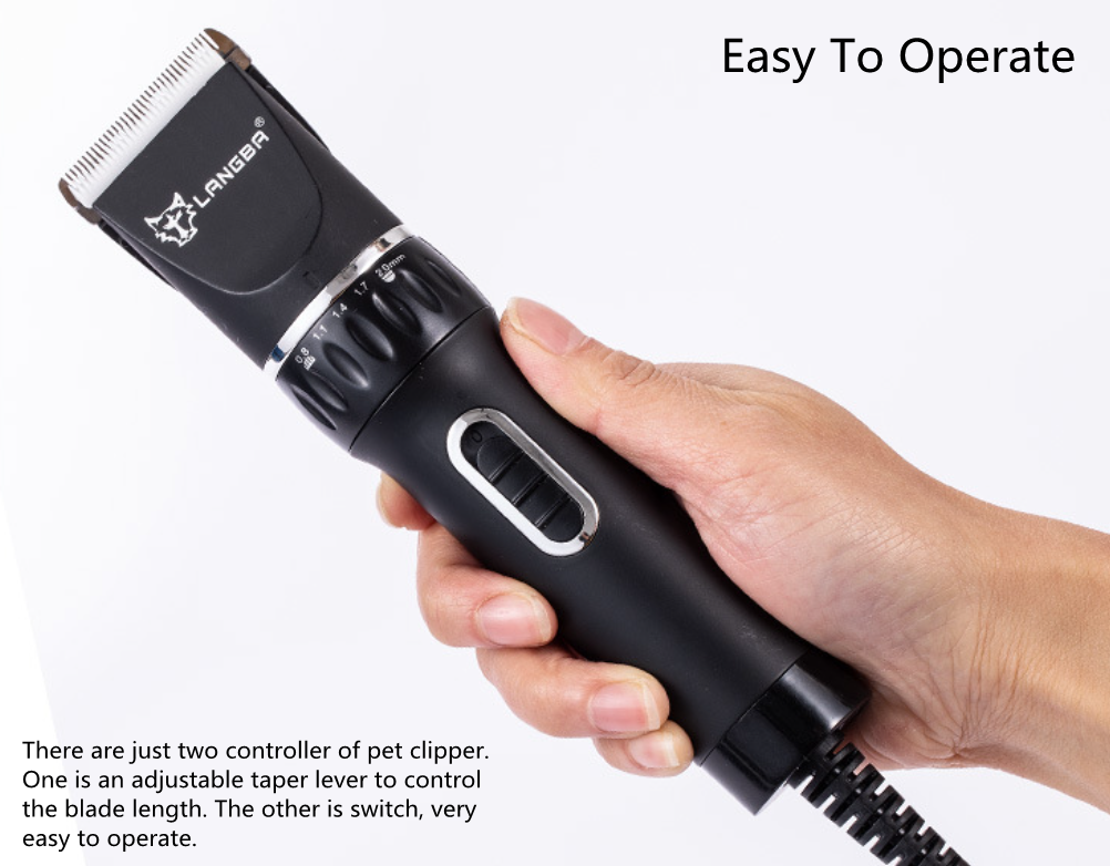 Cortapelos para mascotas con cable T45